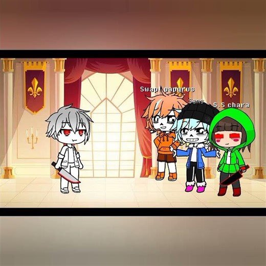 Testeando (Bad Time trio Con y sin detalles En gacha)