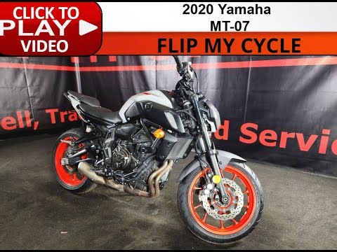 2020 Yamaha MT 07 SILENT NIGHT IS OPTIONAL