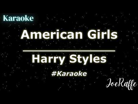 Harry Styles - American Girls (Karaoke)