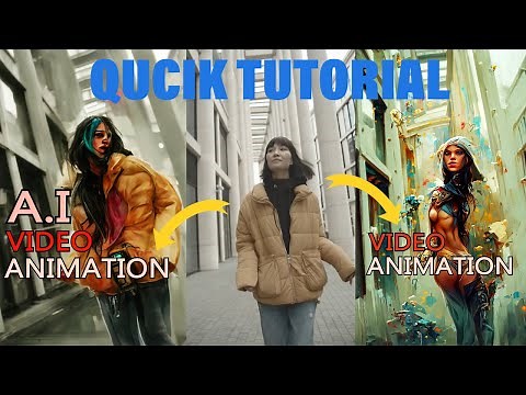 Video to A.I Animation Tutorial | Disco Diffusion | Quick AI animation Tutorial