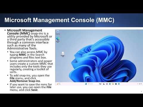 CompTIA A+ 16-07 Windows Tools - Part 7 - Using Windows Tools, Computer Management Console and MMCs