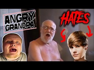 Angry Grandpa Hates Justin Bieber REACTION!!!