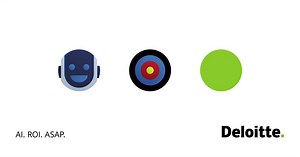 AI. ROI. ASAP. Machine intelligence is only as smart as people that guide it. Our intelligence and passion aren't just informing tomorrow's world, but a better today. Create with us. #ImpactThatMatters https://deloi.tt/2Qv4KMC | Deloitte