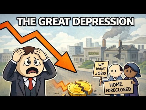 The Great Depression Explained in 3 Minutes