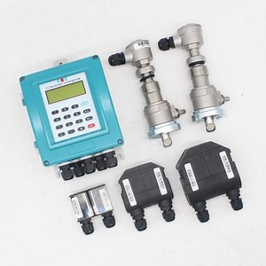 [Hot Item] Wall Mounted Ultrasonic Flow Meter Tuf-2000s Metal Shell Outdoor Tuf- 2000s Fixed Separated Ultrasonic Flowmeter