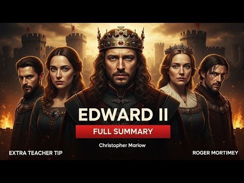 Edward II Play Summary | Themes, Characters & Plot Explained || #marlow #plays #englishliterature