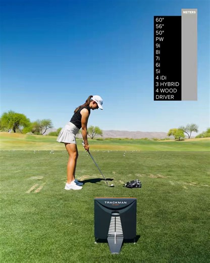 When I see these videos posted normally, the carry numbers go up in perfect 10-15y increments which I know is completely false & being rounded up…THIS is what yardages should look likeNot perfect 80y, 90y, 100y, 110y numbers, but instead, messy odd and even numbers This is when you know the carry numbers are legit 👌🏼And of course she’s a @PingTour player. Wouldn’t expect anything different 👊🏼🙂