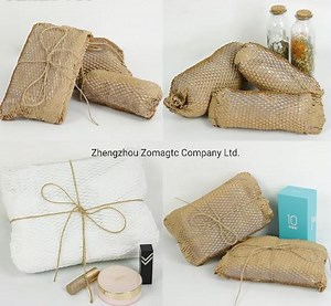 [Hot Item] Honeycomb Wrapping Paper Roll Cutting and Rewinding Machine Paper Perforation Machine Brown Honeycomb Paper Kraft Making Machine