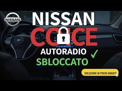 CODICE RADIO NISSAN | Tutorial Sblocco Connect Bosch LCN UE