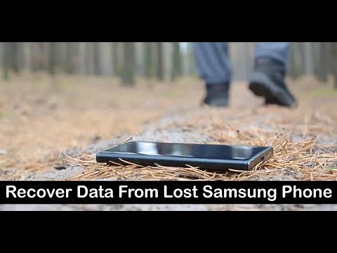 How To Recover Data From Lost Samsung Phone