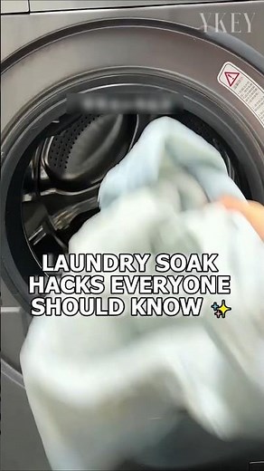 Laundry Soak Hacks Everyone Should Know 🧺✨
