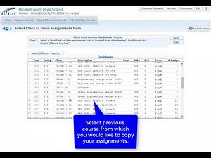 Cloning Skyward Courses Tutorial