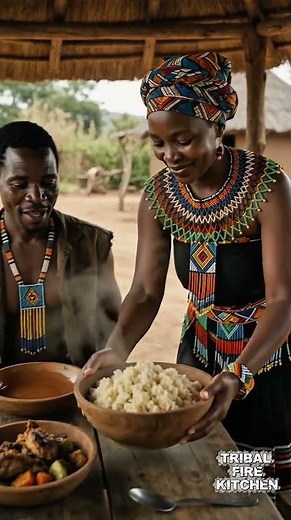 Authentic Zulu Village Food Experience | Uphuthu Mukbang