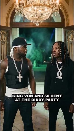 POV: King Von & 50 Cent At The Diddy Party
