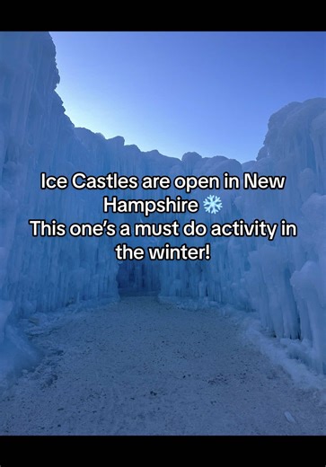 Explore the Ice Castles in New Hampshire This Winter