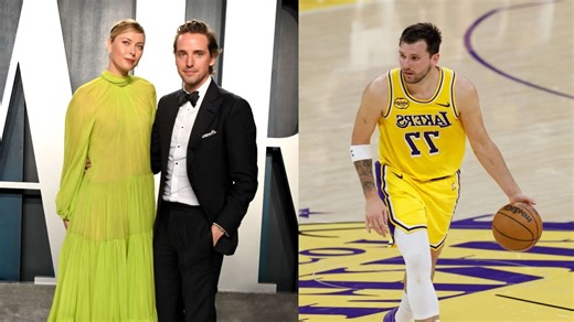 Maria Sharapova's fiancé Alexander Gilkes reacts to Russian meeting $100,000,000 Luka Doncic at Los Angeles