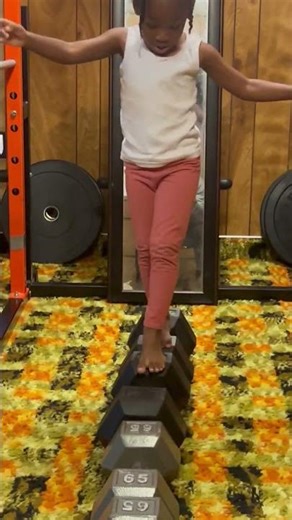 Homemade Balance Beam