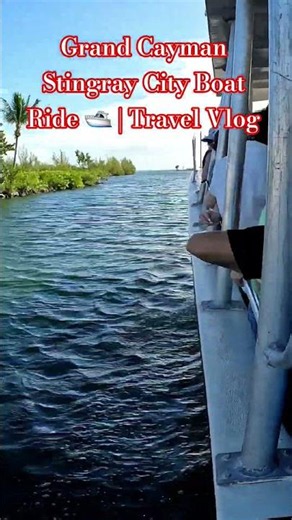 Grand Cayman Stingray City Boat Ride 🛥️ | Travel Vlog