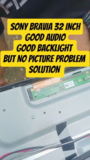 SONY BRAVIA 32 INCH LEDTV GOOD BACKLIGHT, GOOD AUDIO,BUT NO PICTURE REPAIR TIPS AND TRICKS #panelrepair #ledpanelrepair #ledtvpanelrepair #ledtvrepair #panelrepairbypass #ledtvpanelrepairvideo #ledpanel #panelrepairwithoutbondingmachine #ledtvblackscreen #ledtvnopicture #ledtvscreenproblem #reparoconduzidodopaineldatevê #32inchledtvnopicture #sm4186icdatasheet #ornatepixels #coficdatasheetrm76312 #vghvoltagemissing #prohack #nolight | Jose Sammy Pedrano Tambiga