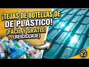 I Made ROOF TILES out of PLASTIC BOTTLES! 😱♻️ (Incredible Result)