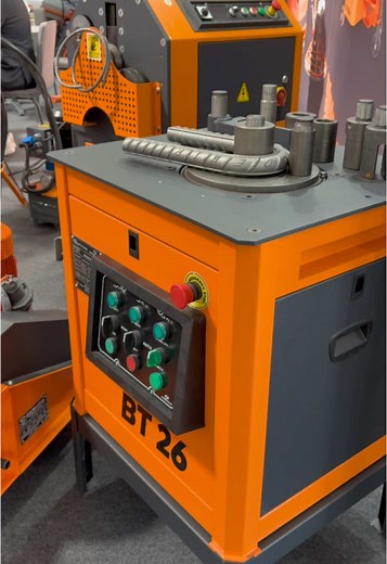 Innovative Rebar Bending and Cutting Machines at Salon