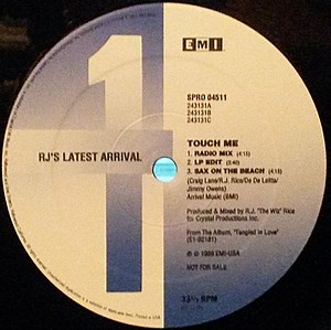 RJ's Latest Arrival - Touch Me