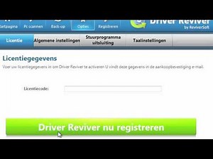 Activeer Driver Reviver