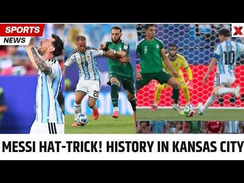 Lionel Messi HAT-TRICK! Argentina 3-0 Algeria | FIFA World Cup 2026 Highlights | Kansas City