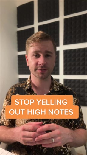 How to Hit High Notes Without Yelling