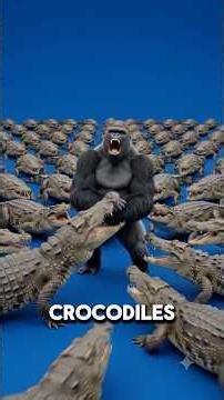 100 Hungry Crocodiles vs Animals | CGI Challenge