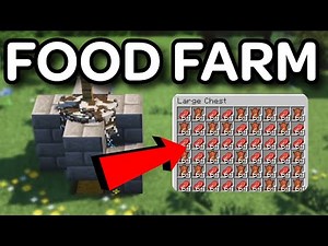 Minecraft Easiest Food Farm Java 1.21.11
