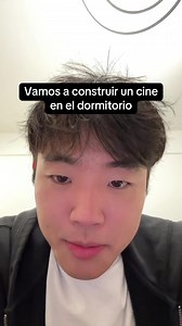 Proyector Wanbo Vali 1 Pro en el dormitorio: cine en casa