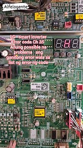 3.8K views · 12 reactions | CH 35 error code #everyoneシ゚ #reelsvideo #refrigerationtech #BuhayTechnician | Alfe Logente | Facebook