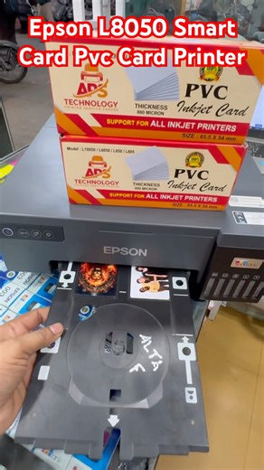 Epson L8050 Smart Card Pvc Card Printer#epson #service #printersupportsoftware