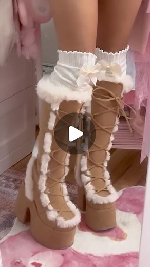 Shana 🎧 on Instagram: "winter boots 🎀🏹❄️☃️ - cr: @allaboutmeep - tags