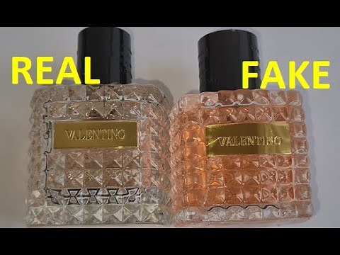 Valentino perfume real vs fake. How to spot fake Valentino Donna EDP