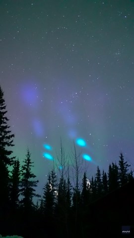 NASA's AWESOME Mission Creates Awesome Light Show in Alaska Sky