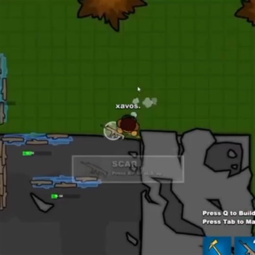 XavoS with the pickaxe 😳 #iogame #competitivegaming #buildroyale #brmarchmadness