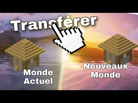 Comment transférer une structure dans un autre monde? Tuto Minecraft Java!