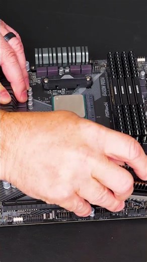 Ryzen 9 5900X x ASRock B450 🔧 Motherboard Assembly! #pcbuild #pcbuilding