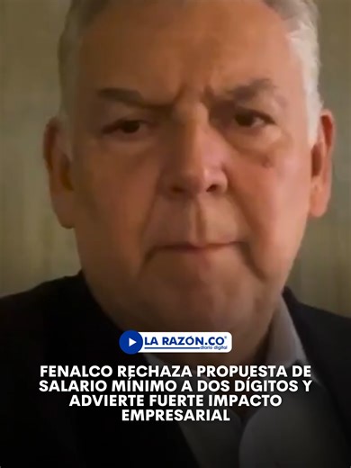 El presidente de Fenalco, Jaime Alberto Cabal, calificó como “descabellado” un incremento del salario mínimo del 11% para 2026, al advertir que dicho aumento —más del doble de la inflación esperada— elevaría el costo total por trabajador generando una presión insostenible para las empresas.