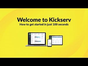 How to Get Started with Kickserv in 100 seconds