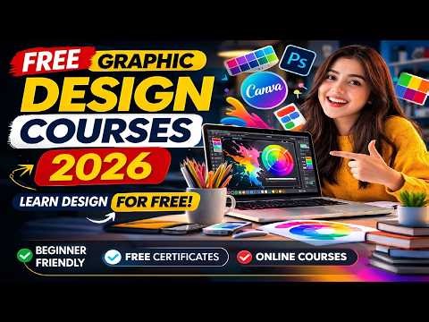Top 6 Free Graphic Design Courses Online (2026) | Learn Design for Free