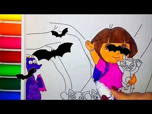 Dora the Explorer //Kittens in mittens and a drag / Котята в варежках и дракон