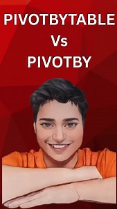 Magical Way to Compare Between PivotTable and Pivotby Function. #education #excel #exceltips #knowledge #coporate #exceltips | Skill Made Easy