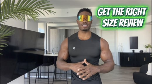 Watch Compression Shirt Review And Demo With Sizing Info on Amazon Live