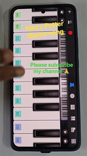 Harry Potter theme Easy Piano Tutorial notes #piano #pianolessons #pianotutorial #shortsfeed #shorts