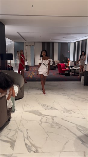 Maria Augusta on Instagram: "Who runs the world?🌎 #girls #queenmari #angola🇦🇴 #catwalk #missuniverso"