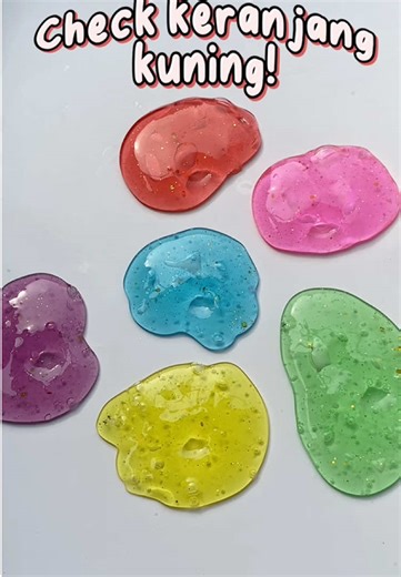 1 packs (6 pcs) only 7k #slime #clearslime #slimeasmr #slimemurah #satisfying #slimereview #kids #kidstoys #stressrelief #squishy #fyp #foryoupage #foryou #fypシ゚