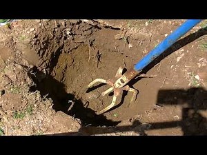 Hard to dig post hole digging hack